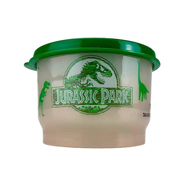 Tupperware Potinho Jurassic Park 140ml Verde