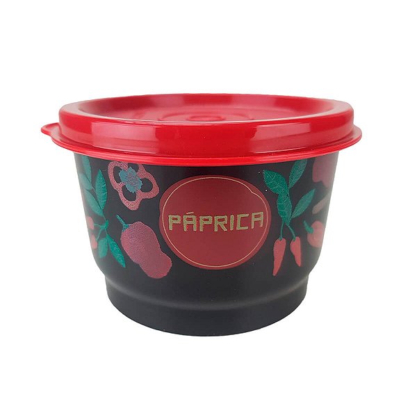 Tupperware Potinho Páprica Floral 140ml