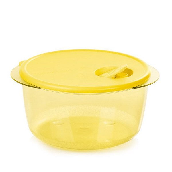 Tupperware Cristalware 2 litros Amarela Policarbonato