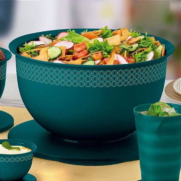 Tupperware Tigela Murano 7,5 litros Verde