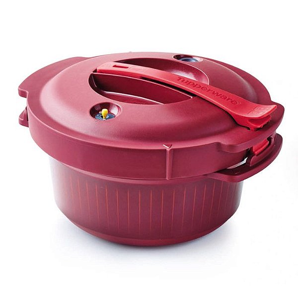 Tupperware Panela de Pressão de Micro-ondas 2 litros Marsala