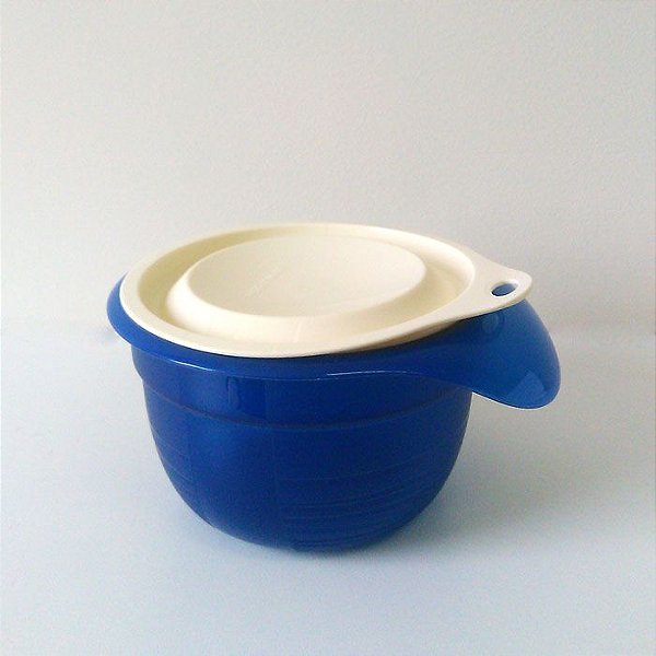 Tupperware Mini Tigela Batedeira Plus 650ml Azul