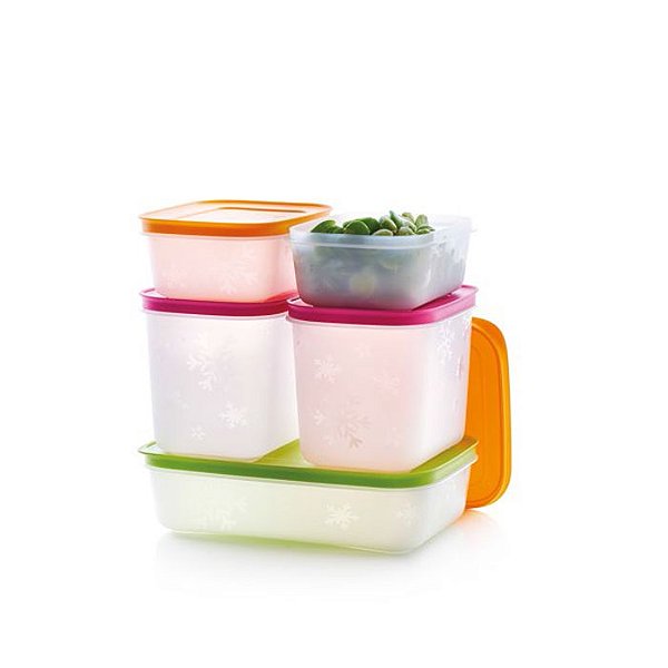 Tupperware Conjunto de Congelação kit 5 Peças