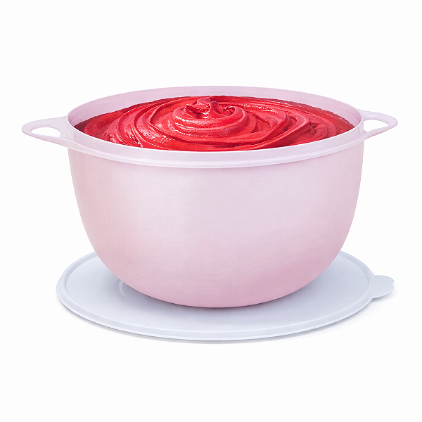 Tupperware Jumbo Criativa 14 litros Rosa Quartzo