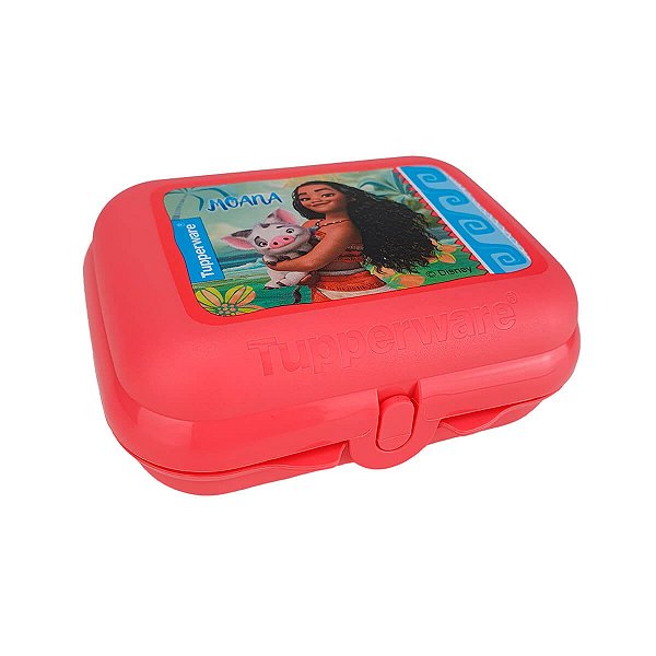 Tupperware Snack Pequeno Moana Rosa