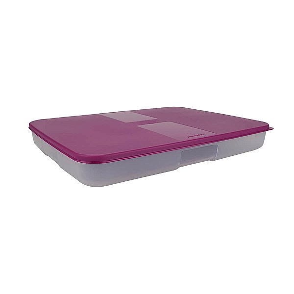 Tupperware Pote para Geladeira Refri Fresh Grande 1,3 litro Roxo