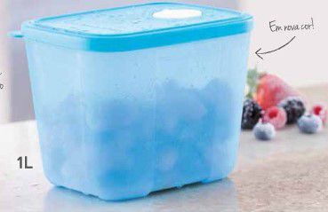 Tupperware Freezertime 1 litro Azul Claro