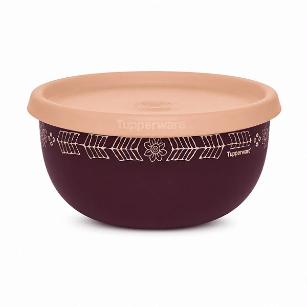 Tupperware Tigela Toque Mágico 550ml Rustic Marsala