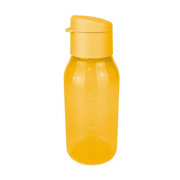 Garrafa Tupperware Eco Tupper Redonda Plus 350ml Amarela Sol