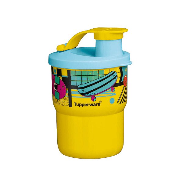 Tupperware Copo Colors com Bico Skate 225ml