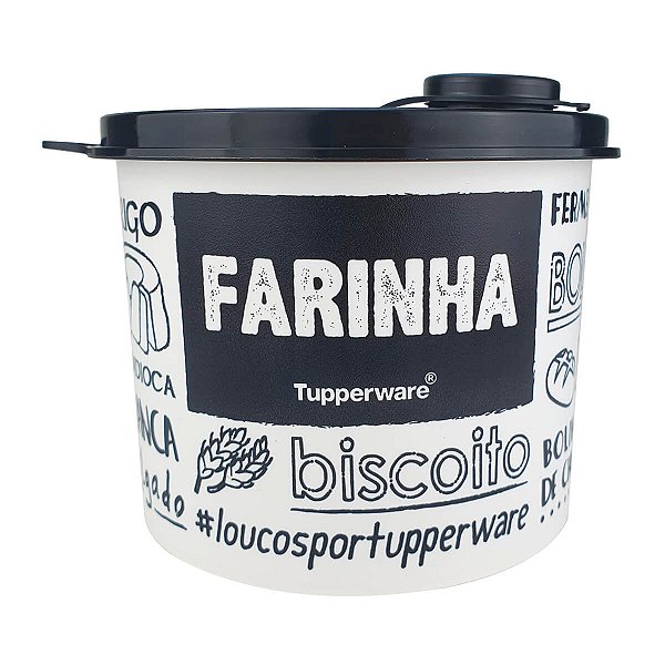 Tupperware Redondinha PB Farinha 250g