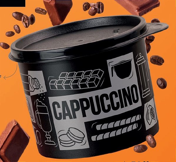 Tupperware Redondinha Cappuccino Pop Box 350g