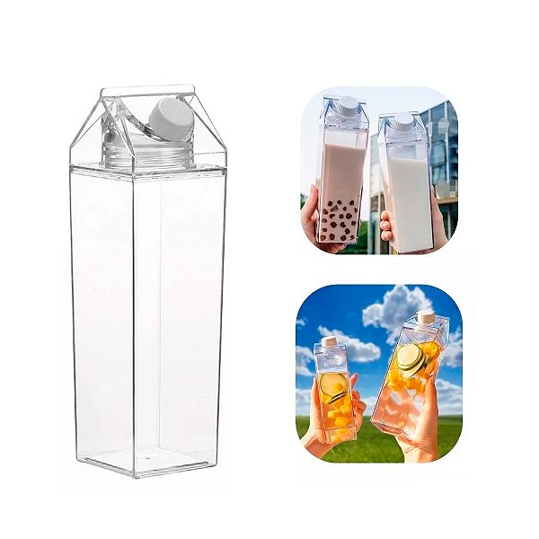 Garrafa de Plástico 1 litro Transparente