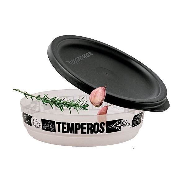 Tupperware Refri Line Redondo Temperos Pop Box 200ml