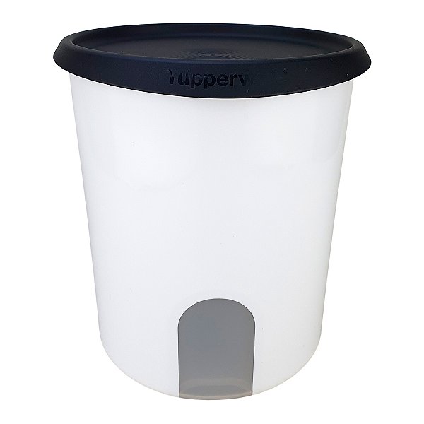 Tupperware Visualware 3,3 litros Branca Tampa Preta