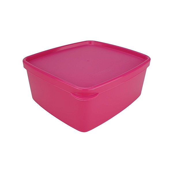 Tupperware Jeitosinho 400ml Rosa Pink Translúcida