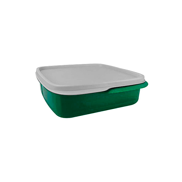 Tupperware Basic Line com Divisórias 550ml Turquesa