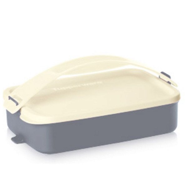 Tupperware Picnic Line com Alça 900ml Cinza