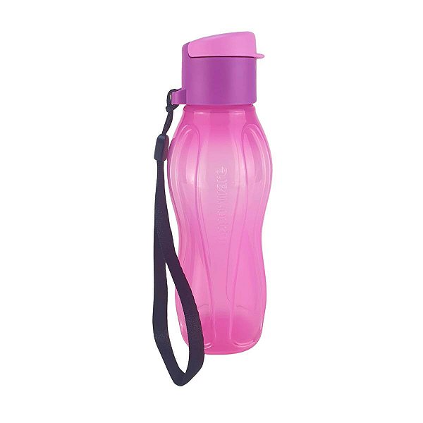 Garrafa Tupperware Eco Tupper Plus 310ml Squeeze Rosa Tutu