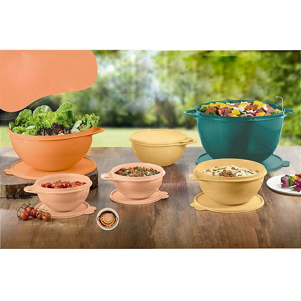 Kit Tupperware PDA 02/2024 Criativa 6 Peças