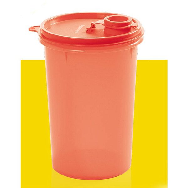 Tupperware Guarda Suco 1 litro Coral