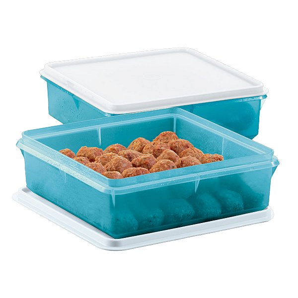 Tupperware Caixa Versátil 2,5 litros Turquesa