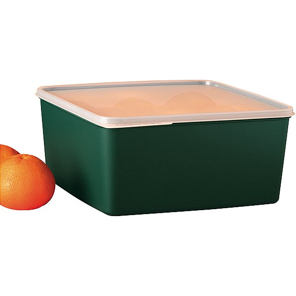 Tupperware Basic Line 5 litros Verde Escuro