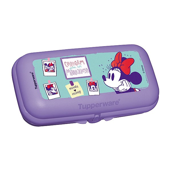 Tupperware Snack Grande Minnie Auto Cuidado