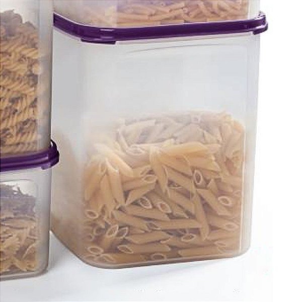 Tupperware Modular Quadrado 5,5 litros Roxo nº4