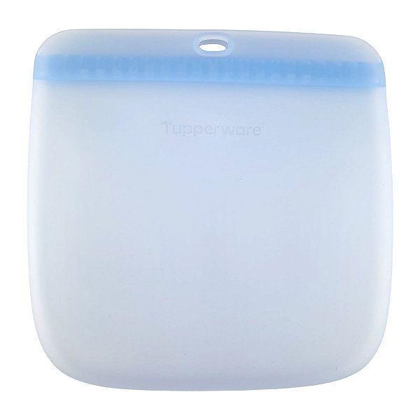 Tupperware Bolsa de Silicone Ultimate Média 1 litro Azul