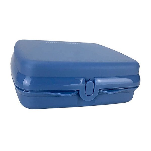 Tupperware Porta Sanduíche Azul Jeans