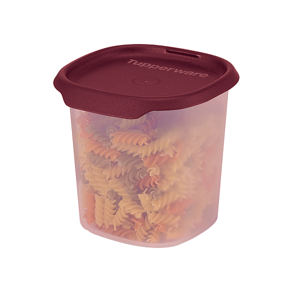 Tupperware Toque + Touch Fresh Quadrado 810ml Marsala
