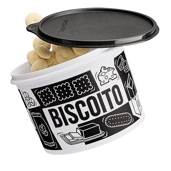 Tupperware Caixa Biscoito Pop Box 2,4 litros