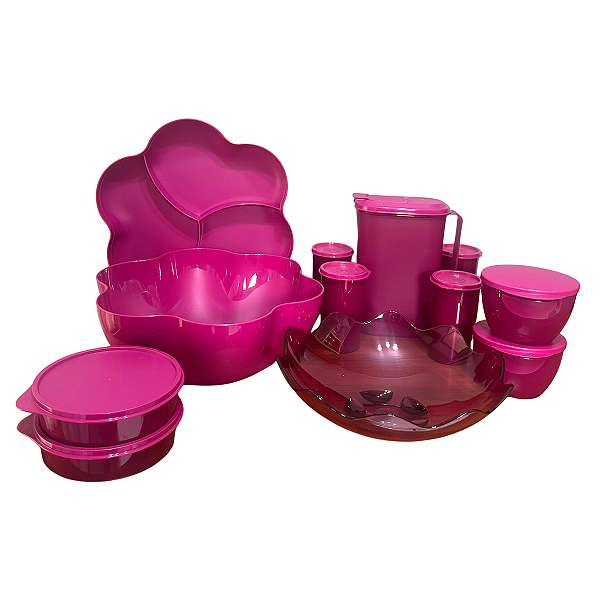 Kit Tupperware PDA 09/2024 Floresta 11 peças