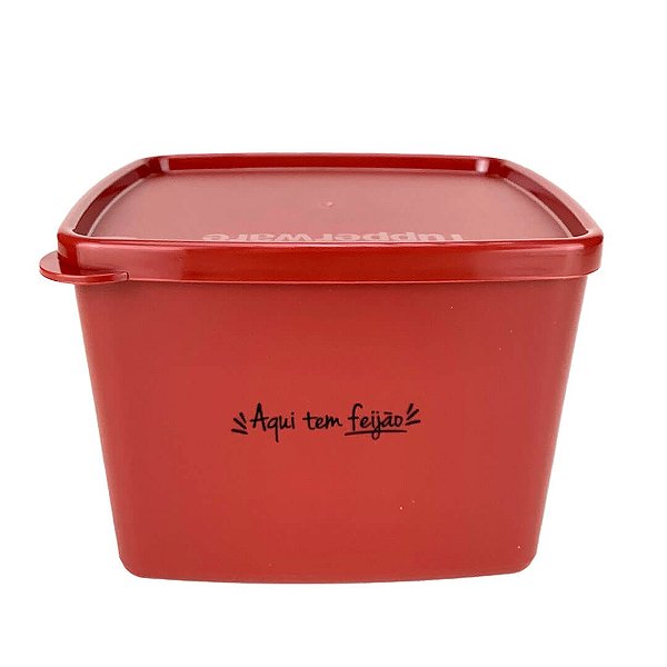 Tupperware Jeitoso Aqui Tem Feijão 800ml para Freezer