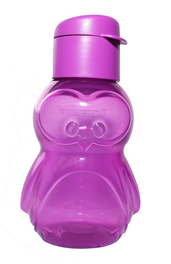 Tupperware Eco Kids Garrafa Pinguim 350 ml Lilás
