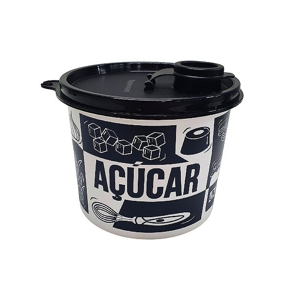 Tupperware Redondinha com Bico Dosador Açúcar Pop Box PB 400g
