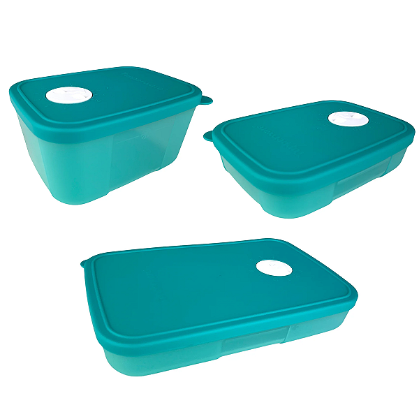 Kit Tupperware PDA 10/2024 Freezertime 3 peças