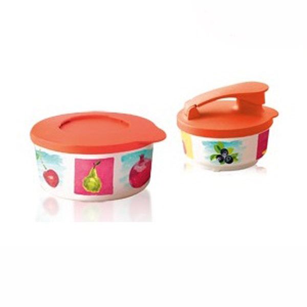 Tupperware Tigela Ilúmina Verão 550ml + 200ml  TPA Dosadora