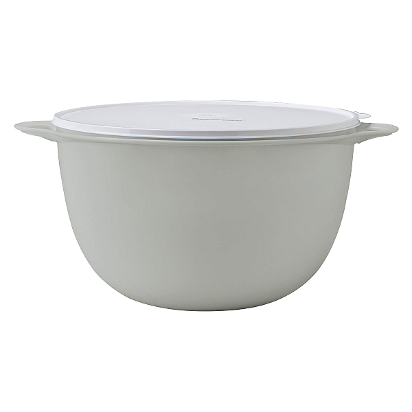 Tupperware Tigela Jumbo Criativa 14 litros Cinza Claro