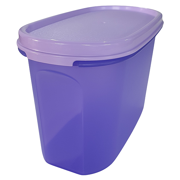 Tupperware Modular Oval 2 Roxo 1,1 litro