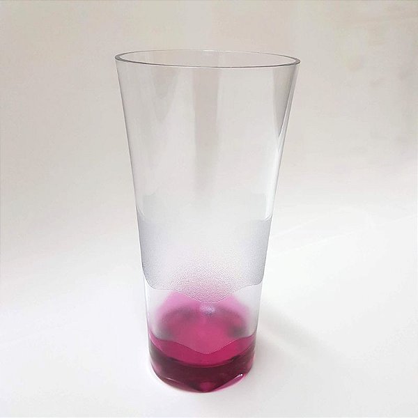 Tupperware Copo Super Luxo 475ml Rosa