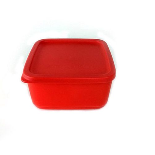 Tupperware Refri Line Quadrado 650ml Vermelho