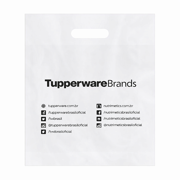 Sacola Plástica Pequena Tupperware