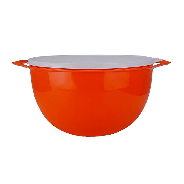 Tupperware Jumbo Criativa 14 litros Laranja