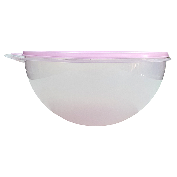 Tupperware Maxi Criativa 7,8 litros Translúcida e Rosa