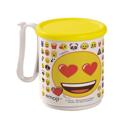 Tupperware Caneca Jumbo Emoji Apaixonado 550ml