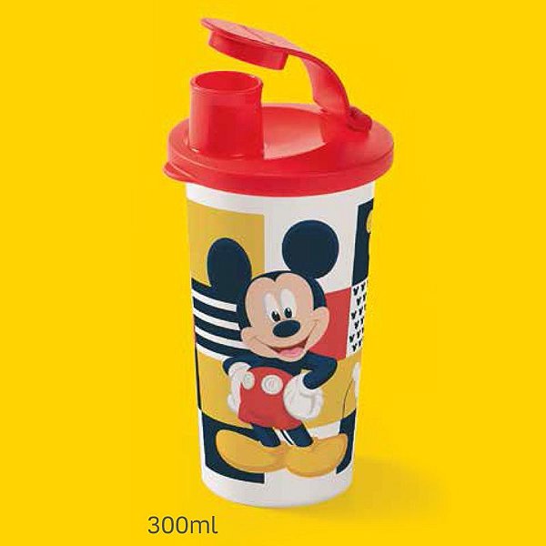 Tupperware Copo com Bico Mickey 90 Anos 300ml