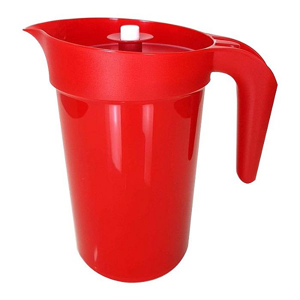 Tupperware Jarra Colors Vermelho 2 litros