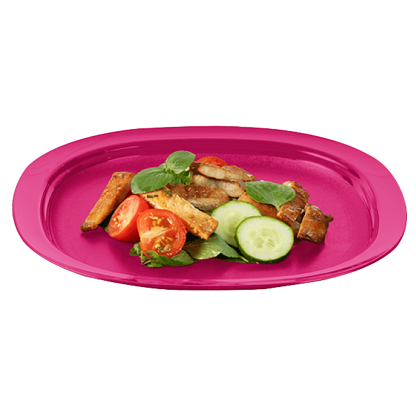 Tupperware Prato Murano Rosa Rabanete
